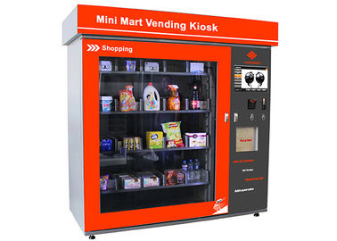 Αφής επιχειρησιακός σταθμός μηχανών πώλησης Mart οθόνης ο μίνι αυτοματοποίησε το λιανικό νόμισμα/το Μπιλ/κάρτα που χρησιμοποιήθηκε